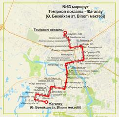 Астанада 20 шілде күні жаңа маршрут шығарылады