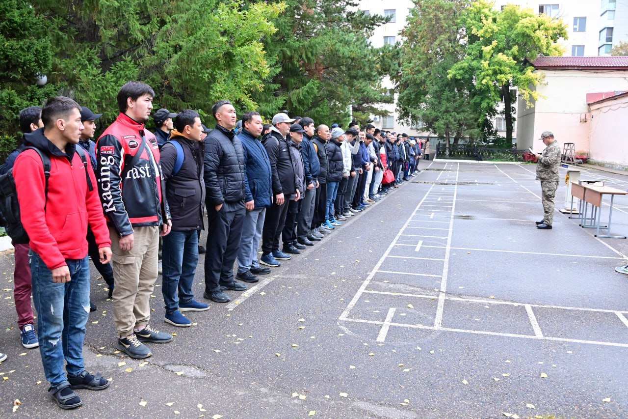 Елордадағы аумақтық қорғаныс бригадасында әскери міндеттілердің жиыны басталды