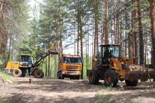 Бородулиха ауданында балалар лагерлеріне баратын жол жөнделуде