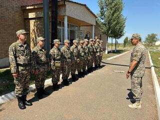 Астанада әскери міндеттілердің әскери жиындары басталды