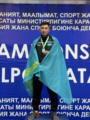 Алматы облысының құтқарушысы әлем чемпионатында күміс медаль жеңіп алды