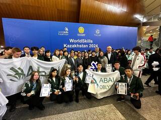 Абай облысы «WorldSkills-2024» чемпионатында үздік нәтиже көрсетті