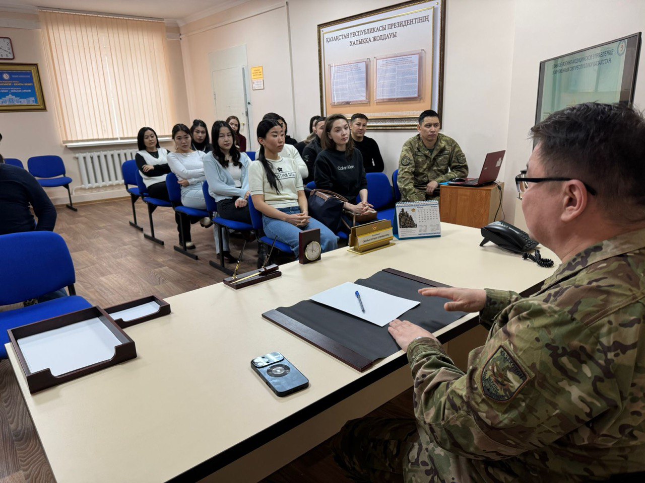 Еліміздің жетекші медициналық жоғары оқу орындарының студенттері Қарулы күштермен келісімшартқа отырды