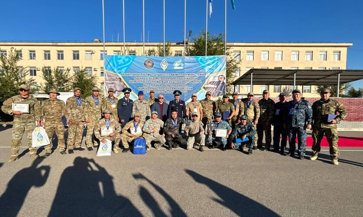 Алматы облысында жауынгерлік қарудан оқ ату бойынша ҚР чемпионаты өтті