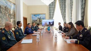 Астанада Жапонияның өзін-өзі қорғау күштерімен РХБ қорғау саласындағы ынтымақтастық мәселелері талқыланды