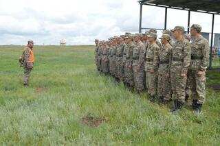 «Спасск» оқу-жаттығу орталығында әскери кафедра курсанттарын даярлау деңгейі анықталмақ