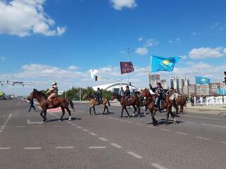 Қарағанды облысының бірлік керуені Дүниежүзілік көшпенділер ойындарына аттанды