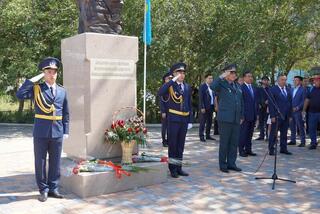 Абай облысында «Құтқарушылар» сквері ашылды