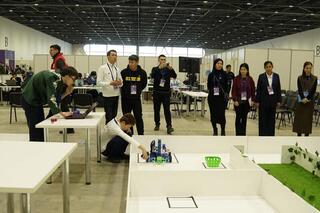 Салалық министрлік басшылары ІХ республикалық WorldSkills Kazakhstan-2024 чемпионатының алаңында болды