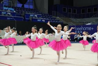 Baby Cup: Астанада көркем гимнастикадан Әлия Юсупованың жүлдесіне арналған жарыс өтіп жатыр