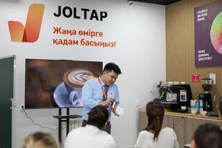 «JOLTAP» жобасы: елордада жаңа мамандық игерген 10 адам өз кофеханасын ашты