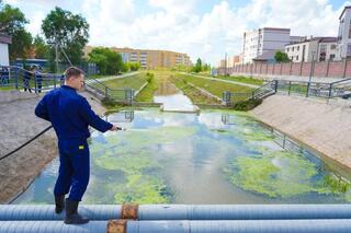 Астанада Сарыбұлақ өзенін қалпына келтіру жұмысы жүріп жатыр