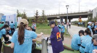 Run for Autism: Астанада ерекше балалардың ата-аналары экоакцияға қолдау білдірді