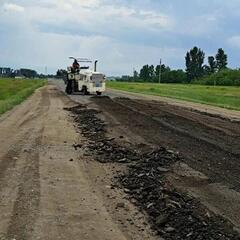 Бородулиха ауданының жолдарына орташа жөндеу жұмыстары жүргізілуде