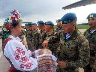 Қазақстандық десантшылар Беларусьте өтіп жатқан «Көгілдір береттер» кәсіби жарыстарына қатысуда