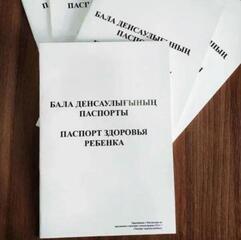 Баланың денсаулық паспорты енді электронды форматта болады ⠀