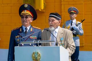 ҰОС және ІІО ардагері Құрмат Рахимов ғасырлық мерейтойын атап өтті