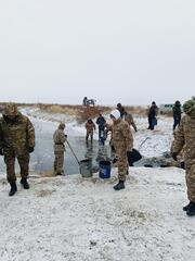 8,5 млн шабақ Атырау облысындағы Бақсай су арнасында құтқарылды